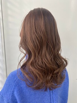 ジーナ 博多(Zina) 【Zina】マロンベージュ/ロブヘア/ヨシンモリ/20代30代40代