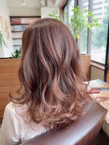 スープレックス ヘアーデザイン(SOUPREX HAIR DESIGN) 大人レディのピンクベージュ！　20代 30代　40代 50代　髪質改善