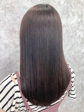 ローカス(Locus) 美髪ストレート/髪質改善カラー/チョコレートブラウン