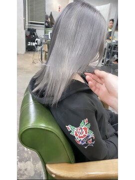 アポロ 横浜駅店(apollo) ブリーチ2回 シルバーベージュ