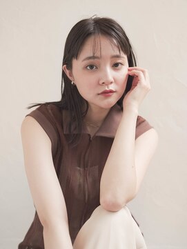 ジュール 銀座(Joule) ロングヘア/グレージュカラー/ボブウルフ/ココアベージュ/銀座