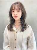 Aimee 町田　レイヤーカット×シースルーバング