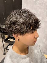 アビー(ABEY)&nbsp;波巻きスパイラルパーマ刈り上げマッシュツイストスパイラル