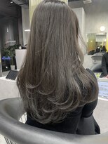 シティ(CITY) レイヤーカット×オリーブグレージュ[平山晶也]