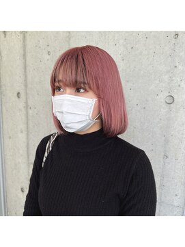 ガルボ ヘアー(garbo hair) ハイトーン10代20代ピンクカラーケアブリーチインナーローライト