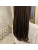 ラボヌールヘアー 宇都宮店(La Bonheur hair) 透明感アッシュベージュ【宇都宮駅/レイヤーカット】