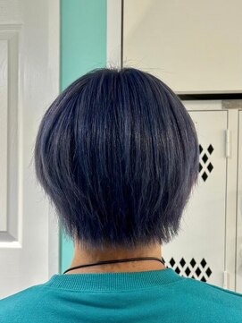 マティーナ ヘアー 池袋(Matina hair) 【ショート×ディープパープル】20代30代40代50代