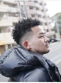 ショートアフロ