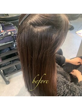 ヴィオラスバイポッシュ ギンザ(Violus by Posh GINZA) 美髪矯正by縮毛矯正（アルカリ矯正）