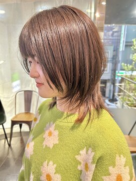 ヘアーアンドメイク ビス(HAIR&MAKE bis) 似合わせカット☆ミディアムレイヤー☆川村桃子
