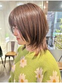 似合わせカット☆ミディアムレイヤー☆川村桃子