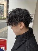 波巻きスパイラルパーマ