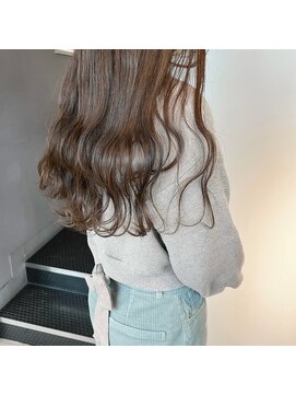 ヘアーエスクールシーユー 枚方T-SITE店(hair S.COEUR×Cu) 透明感ベージュ/肌馴染みカラー/枚方美容室