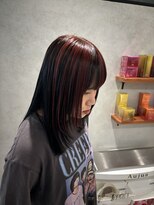 ドゥニカ(donica) アンブレラカラー/レイヤーカット/レッドブラウン