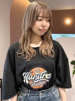 ロジェブルー(Rosier Bleu)&nbsp;【ハイトーン】透け感ベージュアッシュ