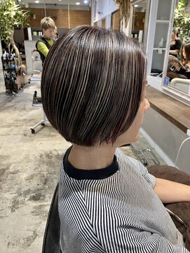 ナルヘアー 越谷(Nalu hair) 30代40代50代/白髪ぼかしハイライトカラー