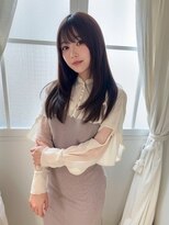 大人可愛い20代30代40代インナーカラー小顔ウルフレイヤーボブ