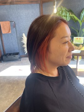 カマラード(camarade) インナーカラー　【オレンジ】