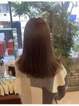 ルシア(LUCIA) ブリーチ無しカラー／ベージュ／髪質改善