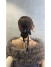 【タイトなヘアアレンジ　セレブヘア】レディースセット￥3000→￥2500