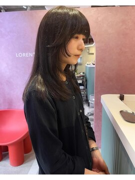 ローレンジウ(LOREN JU) 名駅/名古屋駅/学割U24/レイヤーカット/オージュア/ダブルカラー