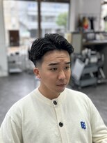 ワンシザース(ONE SCISSORS)&nbsp;6：4アップバングスタイル