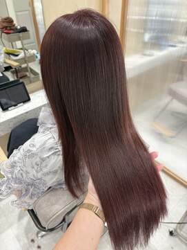 ジーナ 大宮(Zina) ブリーチなしピンクラベンダー