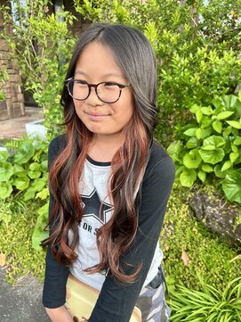 美容室 ルチア ハワイ(Luccica HAWAII) インナーオレンジ♪