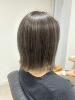 クラン(Chlan)&nbsp;コントラストハイライト×艶髪くびれボブ