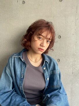 エディット トウキョウ(e.dit tokyo) 【e.dit tokyo miu】ボブパーマ透明感カラー