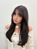 ヒュー 広島(HEW)&nbsp;20代30代大人かわいいレイヤーカットグレージュヘア