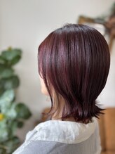 エルフゥ(Elle fou) 秋カラー ボルドー