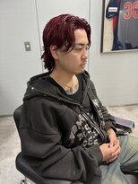 イントロバイフィーネ 渋谷(INTRO . by Fi-Ne)&nbsp;メンズバーバーハイトーンブリーチカラー