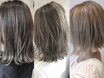 アフェクト 金沢文庫(affect)の写真/<お洒落白髪ぼかし>大人女性の魅力UP*[白髪染め/白髪ぼかし/縮毛矯正/インナーカラー/ハイライト/金沢文庫]