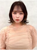 韓国レイヤー/ワインレッド/マロンベージュ/イメチェン/幡ヶ谷