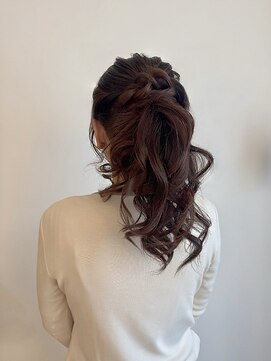 パーティーヘアセット