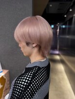 エン 栄店(enne)&nbsp;大人ガーリー/ダークアッシュ/ミディアムレイヤーカット/栄