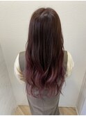 《CIEL由井》グラデーション×ラベンダーピンク