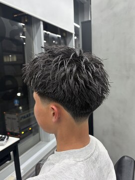 メンズサロンドットリアン(dot. lien) テーパーフェードスパイキーショート