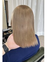 トリムバイエンヴィ(tlim by ENVY)&nbsp;ふんわり柔らかさの出るナチュラルベージュ/1回ブリーチ～