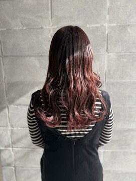 ジーナ 福岡藤崎(Zina) [Zina福岡藤崎]チェリーピンク/暖色/艶髪