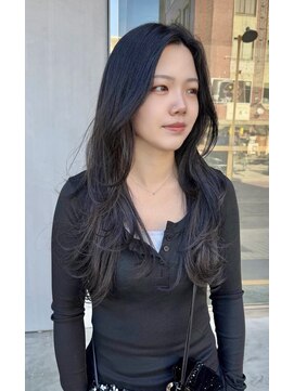 イン(in.) 大人レイヤー/韓国レイヤー/黒髪