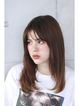 アンドヘアー 西葛西(&-HAIR) 透明感カラー+髪質改善トリートメントで春ヘアを!!