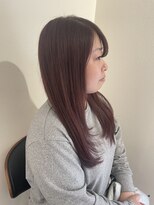 パプスドコワフュール 甲子園口店(Pap's de coiffeur)&nbsp;西宮美容室/甲子園口美容室/パプス甲子園口/ピンクカラー