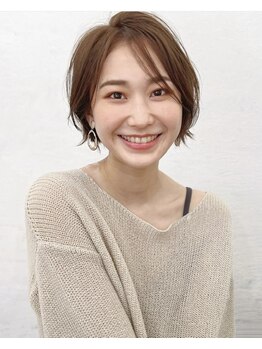 ヨコ 元住吉(yoco)の写真/大人の魅力を引き出すショート・ボブ。丁寧なカウンセリングが人気。