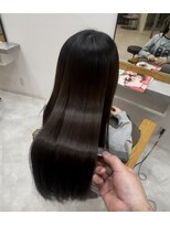 ブランブラン(Blanc blanc)&nbsp;縮毛矯正でつくる艶髪ストレートヘアー