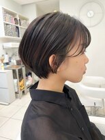 レンジシ オモテサンドウ(RENJISHI omotesando)&nbsp;ショートヘア/丸みショート/20代/30代