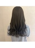 【&ONE 自由が丘】ロングレイヤー×オリーブグレージュ