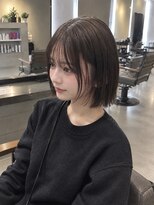 エクラ バイ キョウト(eclat by kyoto)&nbsp;顔周りで作る柔らかボブ/二条美容室/髪質改善/ぷつっとボブ