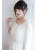 【EIGHTplat 渋谷】ルーズな編み込みサイドアップ♪